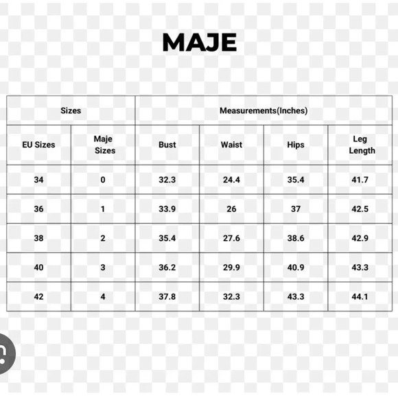 Maje Calista Button Down Paisley Top- Size 0; Like New Condition ( Never Worn) - Picture 13 of 13